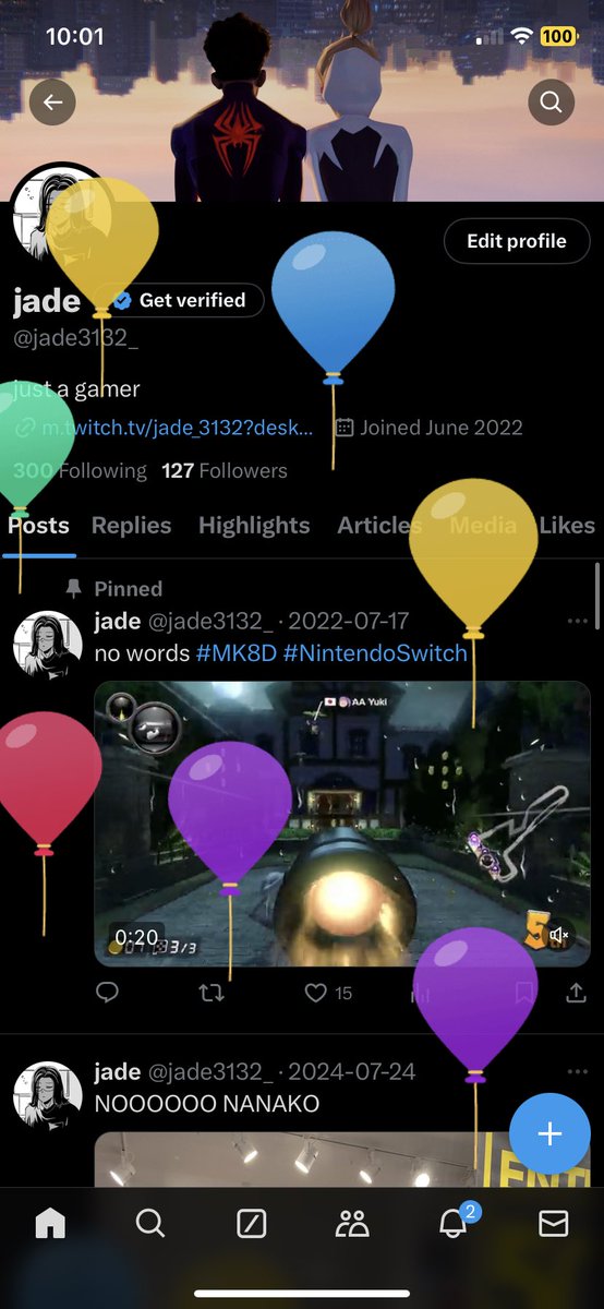 jadetreee's tweet photo. I risked getting spoiled for the finale act of arcane for the obligatory balloon post. https://t.co/kH3F65wRNm