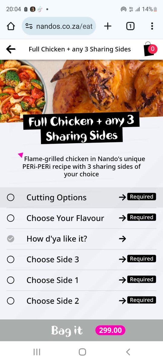 TashTeaX's tweet photo. @NandosSA . .am i too late?😒. .#Nandos https://t.co/hWnWnRx2vN