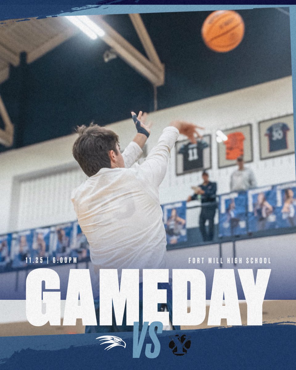 CLS_Hawks_Bball's tweet photo. Gameday at the Yellow Jacket Classic ๐
๐ York Comprehensive
๐ 6:00 PM
๐ Fort Mill High School
#LetFly https://t.co/o7kEczYCcS