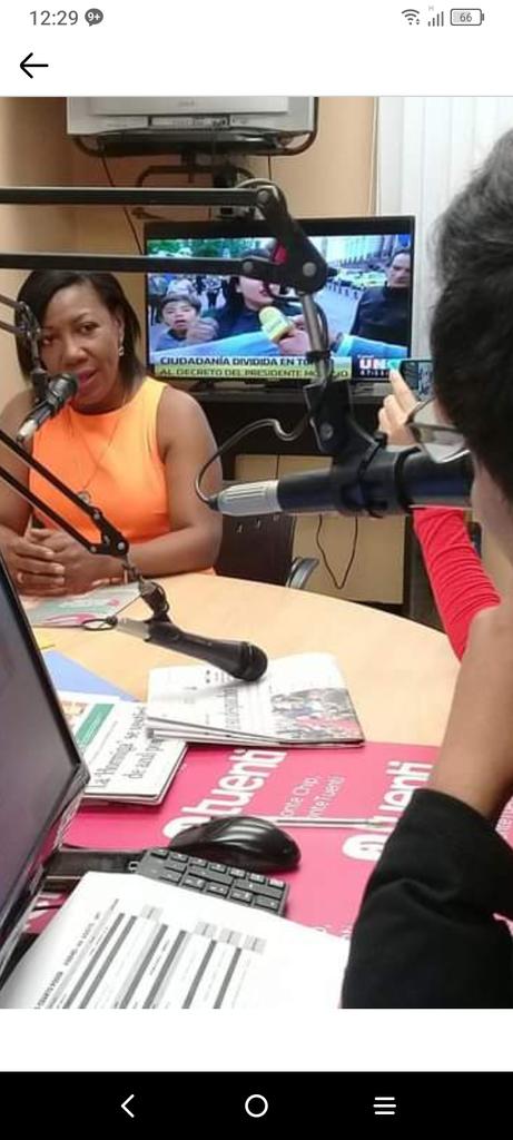 "Hoy, como mujer, alzo mi voz en el Día Internacional de la Eliminación de la Violencia contra la Mujer. Juntas y juntos, podemos construir un mundo donde ninguna de nosotras viva con miedo. La igualdad y el respeto no tienen sexo !
No más violencia, solo respeto y justicia!