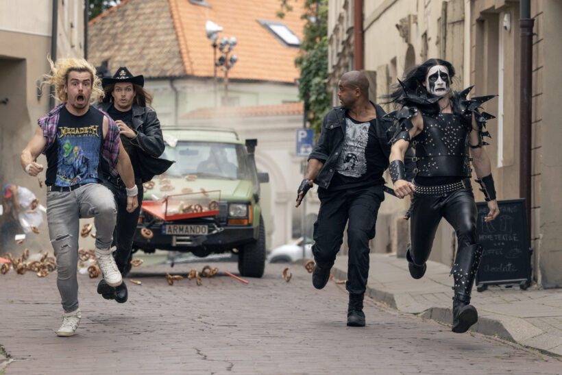 dbmagazine's tweet photo. Fictional death metal stars Impaled Rektum take a wild trip to make it to Wacken, but is "Heavier Trip" worth watching? https://t.co/T6h7YvqgLh https://t.co/vYmMRQ8rD8
