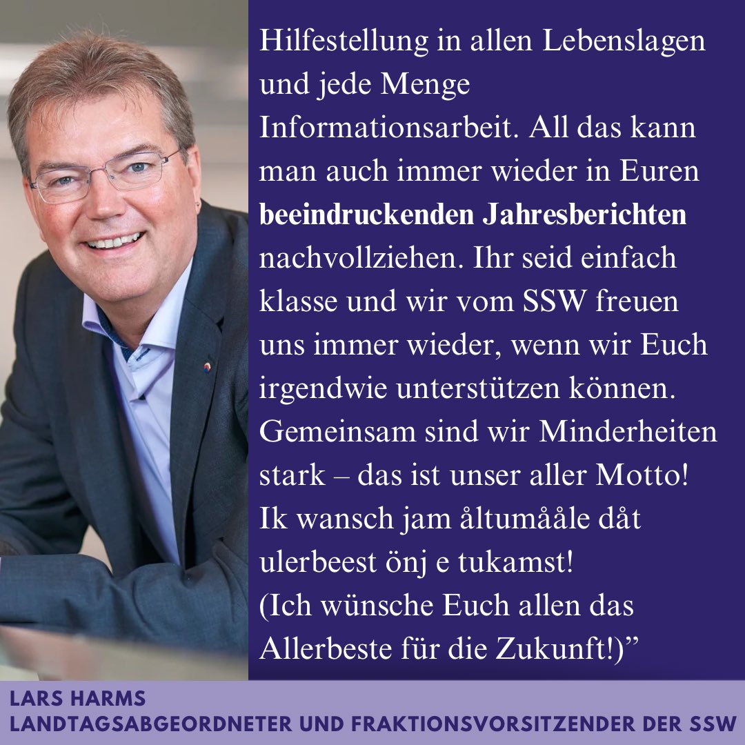 Sinti Union SH (@sintiunionsh) on Twitter photo 🎙️Stimmen aus Zivilgesellschaft, Politik und Wissenschaft über die <a href="/SintiUnionSH/">Sinti Union SH</a> 🎙️
Wir haben verschiedene Akteur:innen gefragt, ob sie uns ein Statement zu unserer Arbeit senden. Das heutige Statement ist von Lars Harms,Landtagsabgeordneter & Fraktionsvorsitzender der SSW: 🎙️Stimmen aus Zivilgesellschaft, Politik und Wissenschaft über die <a href="/SintiUnionSH/">Sinti Union SH</a> 🎙️
Wir haben verschiedene Akteur:innen gefragt, ob sie uns ein Statement zu unserer Arbeit senden. Das heutige Statement ist von Lars Harms,Landtagsabgeordneter & Fraktionsvorsitzender der SSW: