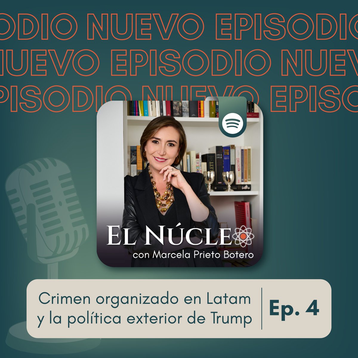 Nuevo episodio de El Núcleo!🎙️ Hoy analizo cómo las redes de crimen organizado en Latam influirán en la política exterior de Estados Unidos bajo la nueva administración Trump, con Marco Rubio liderando como Secretario de Estado. 

Escúchalo en Spotify! 👉open.spotify.com/episode/2OvMDV…