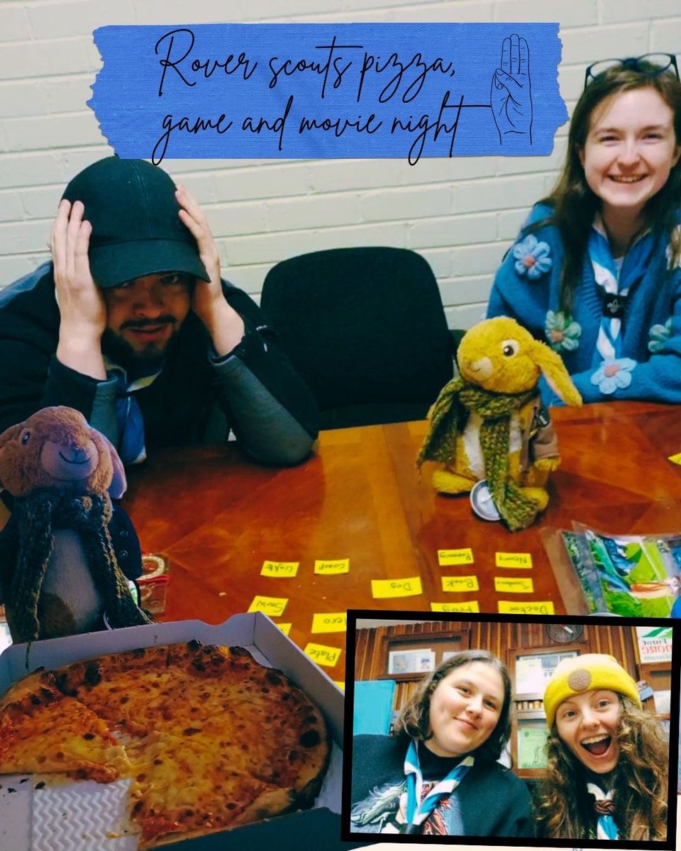 newryscouts's tweet photo. Our Rover scouts enjoyed an evening of pizza, games and a movie at the den this weekend, it was a great opportunity to catch up and chat about the different events coming up โบ๏ธ
Itโs great to see Rovers active and engaging with these activities โ๏ธ
#roverscouts #scoutingtogether https://t.co/h5hmX14aI7