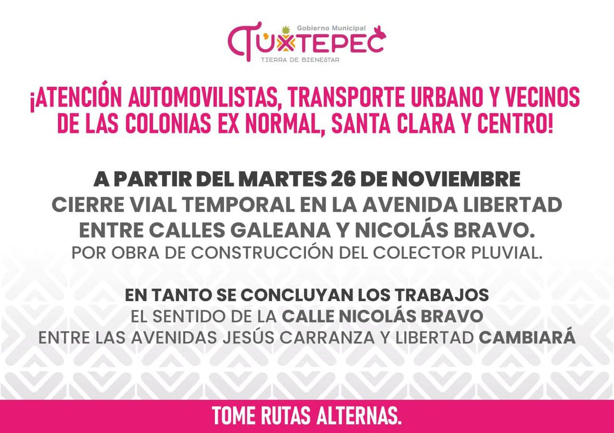 Gobierno Municipal Tuxtepec tweet media