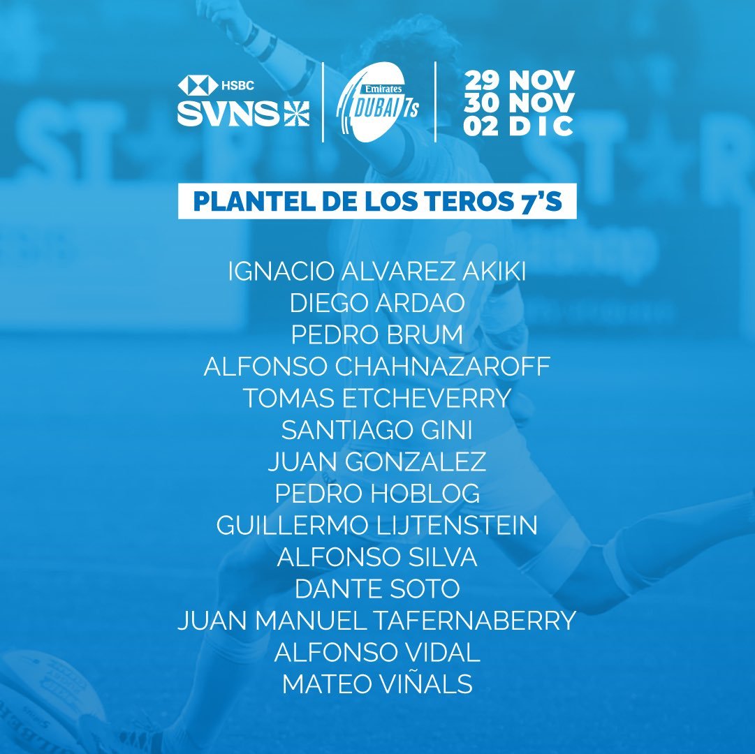 AgustinBasso_'s tweet photo. #Rugby | Los Teros 7' 🇺🇾 partieron a Emiratos Árabes Unidos para disputar el Dubai Sevens, primera etapa del Circuito Mundial 2024-2025. 

🔥 Uruguay vuelve a la Fórmula 1 del Rugby Sevens 🔥 https://t.co/2EPHicSp4P