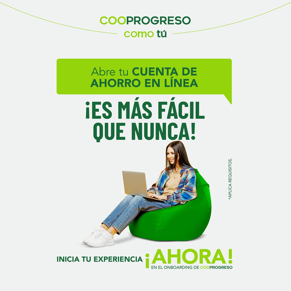 cooprogreso_ec's tweet image. ¡Tu cuenta en Cooprogreso está a un clic de distancia! 💚 Abre tu cuenta totalmente en línea de manera rápida, segura y sin complicaciones. ✅

👉 Abre tu cuenta aquí: cloud.cooprogreso.fin.ec/Onboarding6g

#Cooprogreso #CuentaEnLínea #ElProgresoQueQueremos
