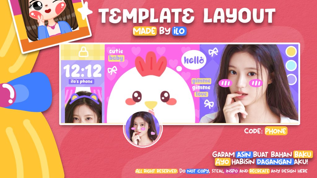 Help RT?

Ilo punya template layout yang perlu diospek apakah sudah aman? Kalau ada kesamaan dngan BA lain tolong dm ilo ya… sama sekalian kira2 dihargai berapa yaa kalo mau dijuwal?🥹🙏🏻

#zonauang