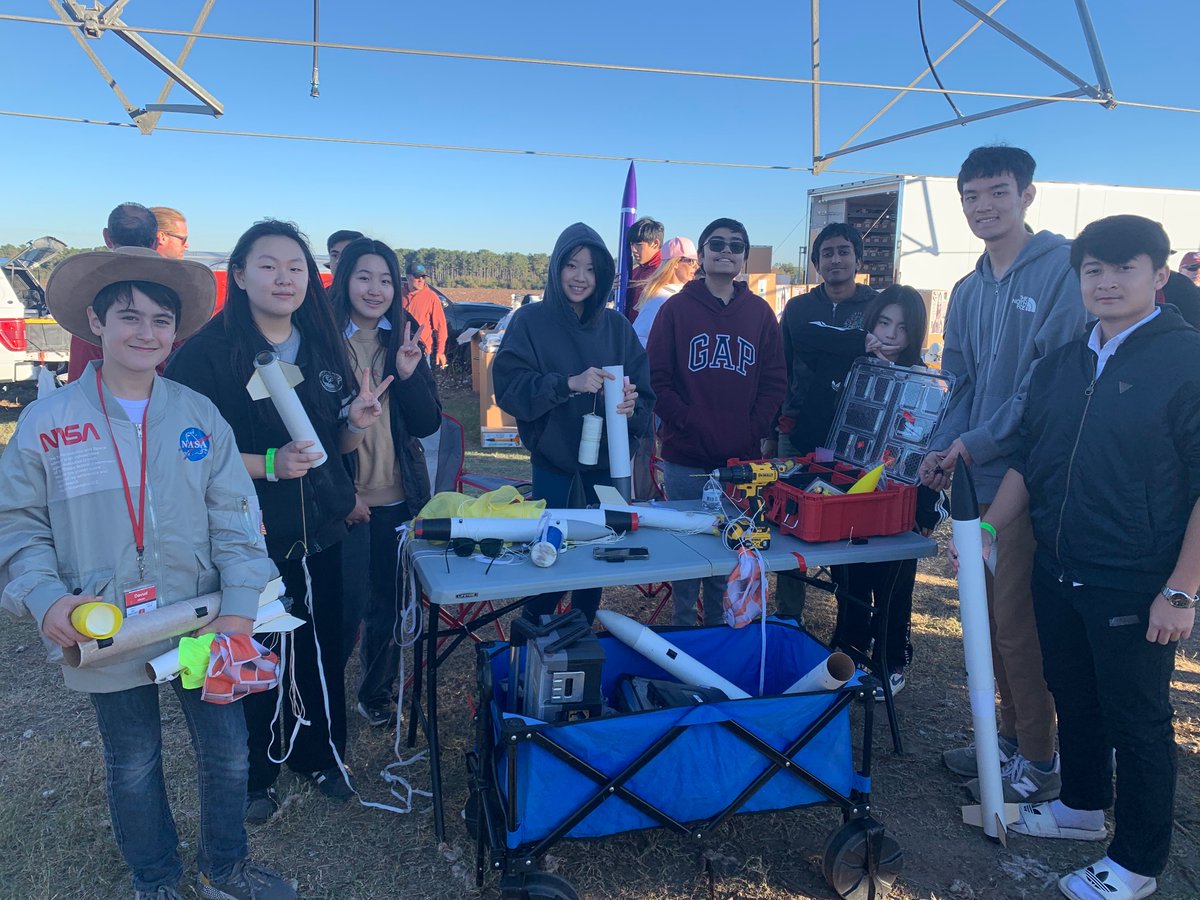 Lumina4Autism's tweet photo. @NARRockets Exciting Saturday! Davud and his school teammates got to test fly their TARC rockets. We got to meet and say Hello to our very own  NAR President and Mr. Trip Barber who is looking forward to welcome us all to the 2025 The American Rocketry Challenge Competition. https://t.co/YlVXzEtH1k
