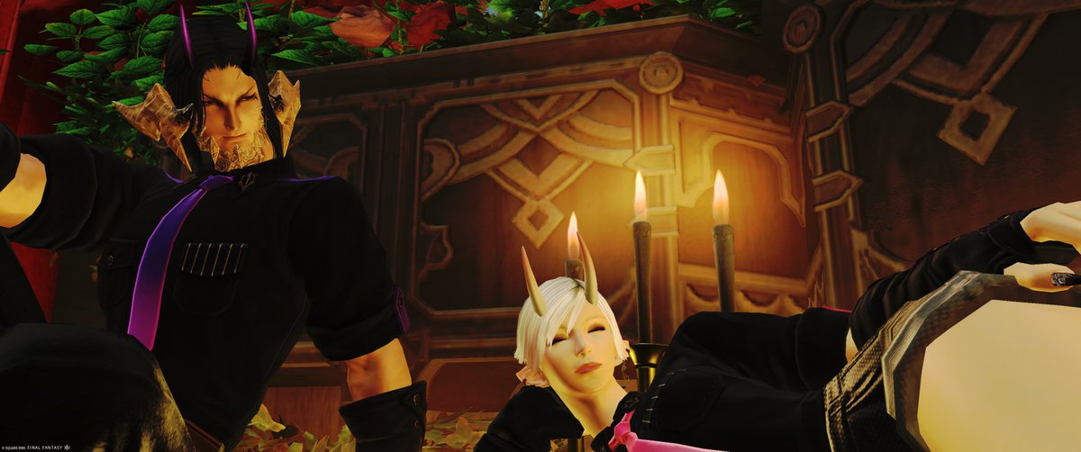Exashio_ff14's tweet photo. あぶなあああい
はろうぃんがおわっちゃう！（11月はハロウィンでも許される世界)

守護天節part4
シーズナルのナイトデビル装備でも！
たくさん撮りすぎて、part4まで引っ張ってしまいました・・・
#PeachLabo
#Vanderer_FF14 https://t.co/zpuSv5R4mn