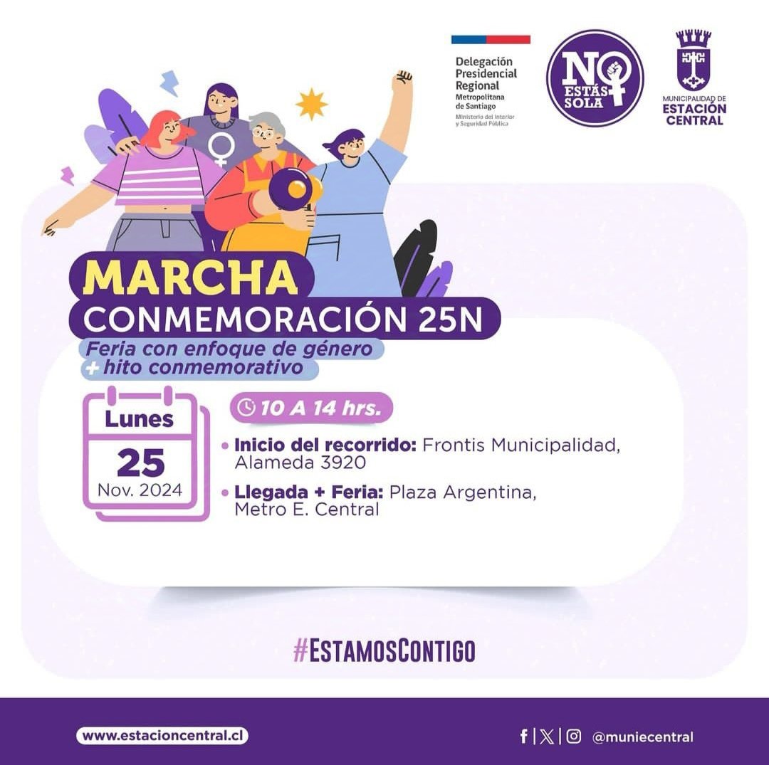 SeremiSaludRM's tweet photo. Hoy nuestro equipo del #CRIAPS estará en la Feria de Servicios con Enfoque de Género por el Día Internacional para la Eliminación de la Violencia contra la Mujer, informando sobre salud mental, prevención de VIH e ITS y entregando preservativos. https://t.co/HpqhF4fUpB