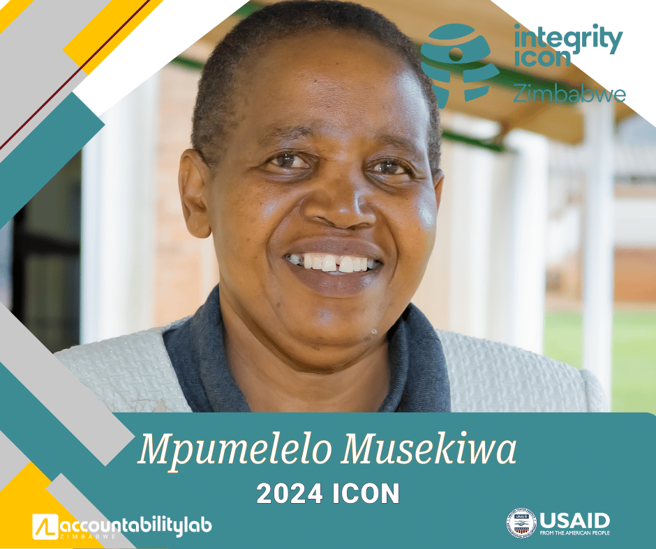 accountlabzw's tweet photo. 🚨 Introducing four of our six 2024 #IntegrityIcons!

These are the civil servants proving that #integritymatters. Let’s celebrate them!

- Audrey Tasaranarwo: Public Relations Officer at Chitungwiza Hospital, Audrey advocates for patients' rights, stands against corruption, and ensures quality care.

- Merjorie Sikundla: promoting open, transparent community development in Matabeleland South, Merjorie fosters empowerment and integrity in governance as Matabeleland South Provincial Development Officer @MinofWomenZim 

- Mpumelelo Musekiwa: Principal Human Resources Officer at Esigodini Agricultural College, Mpumelelo enhances education at Regina Mundi Secondary. She leads with innovation, advocating for equal opportunities in learning.

- Simon Zinhoro: Ward Development Coordinator in Hatcliffe, Simon empowers youth, champions mental health, and advocates for drug rehabilitation and social inclusion.

🔗 Follow @AccountLabZW everywhere online and join the Integrity Icon WhatsApp community 👉 https://t.co/pZ2TfUj74l

#NameAndFame #IntegrityMatters
@Makil @AccountLab @FundileNkala @HonMachakaire