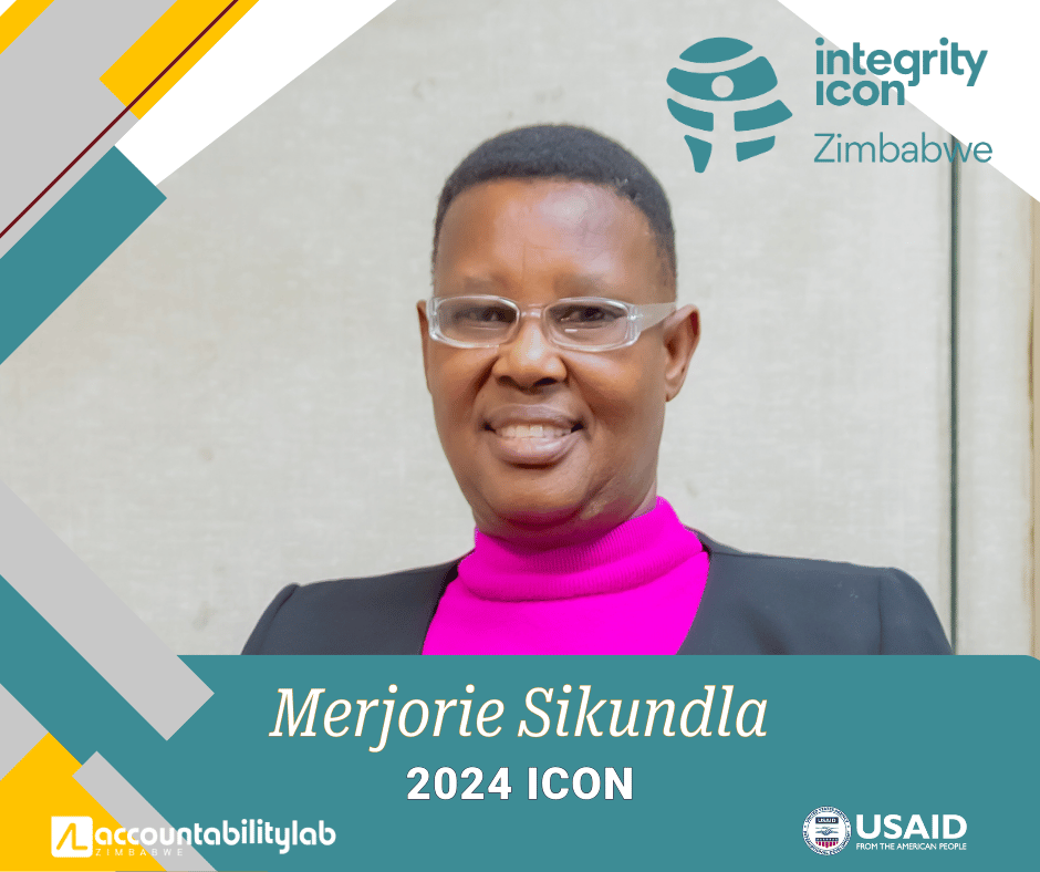 accountlabzw's tweet photo. 🚨 Introducing four of our six 2024 #IntegrityIcons!

These are the civil servants proving that #integritymatters. Let’s celebrate them!

- Audrey Tasaranarwo: Public Relations Officer at Chitungwiza Hospital, Audrey advocates for patients' rights, stands against corruption, and ensures quality care.

- Merjorie Sikundla: promoting open, transparent community development in Matabeleland South, Merjorie fosters empowerment and integrity in governance as Matabeleland South Provincial Development Officer @MinofWomenZim 

- Mpumelelo Musekiwa: Principal Human Resources Officer at Esigodini Agricultural College, Mpumelelo enhances education at Regina Mundi Secondary. She leads with innovation, advocating for equal opportunities in learning.

- Simon Zinhoro: Ward Development Coordinator in Hatcliffe, Simon empowers youth, champions mental health, and advocates for drug rehabilitation and social inclusion.

🔗 Follow @AccountLabZW everywhere online and join the Integrity Icon WhatsApp community 👉 https://t.co/pZ2TfUj74l

#NameAndFame #IntegrityMatters
@Makil @AccountLab @FundileNkala @HonMachakaire