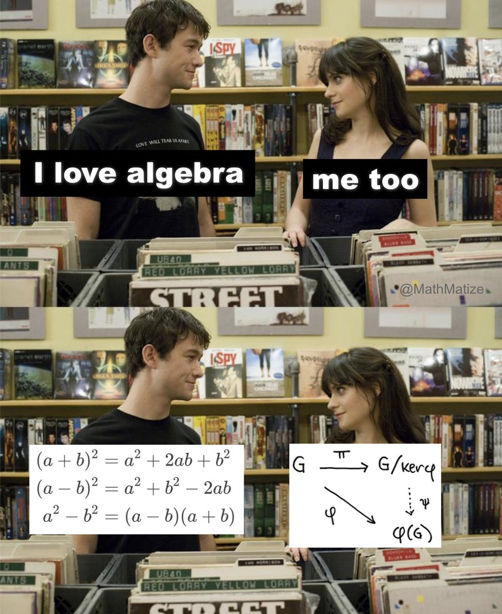 I love algebra