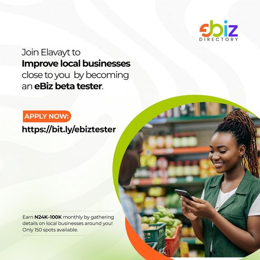 elavayt's tweet photo. Elavayt is inviting 150 young people to join the eBiz beta testing!
Apply Now: https://t.co/R8ujE1oYjg https://t.co/mZLC8S1X5p