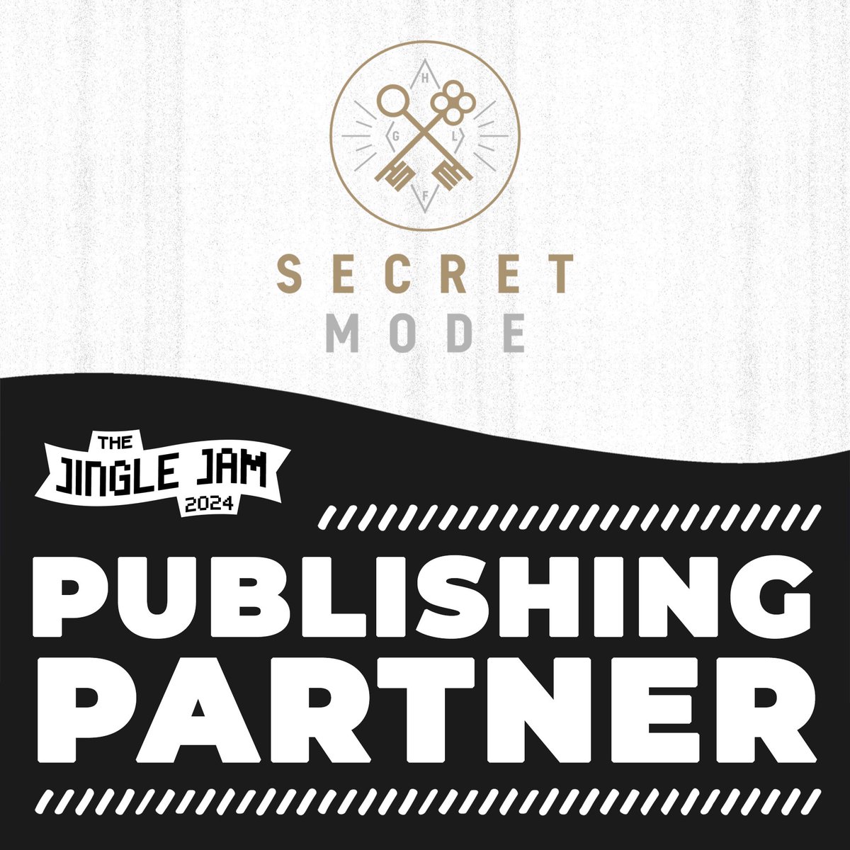 Our next big thank you goes to <a href="/WeAreSecretMode/">Secret Mode | NUTMEG! + A Storied Life, coming '26</a>, another of our wonderful publishing partners this year!

From Secret Mode: “We’re ecstatic to continue our partnership with Jingle Jam by bringing one of the very best Secret Mode titles to the 2024 Jingle Jam Games Collection."