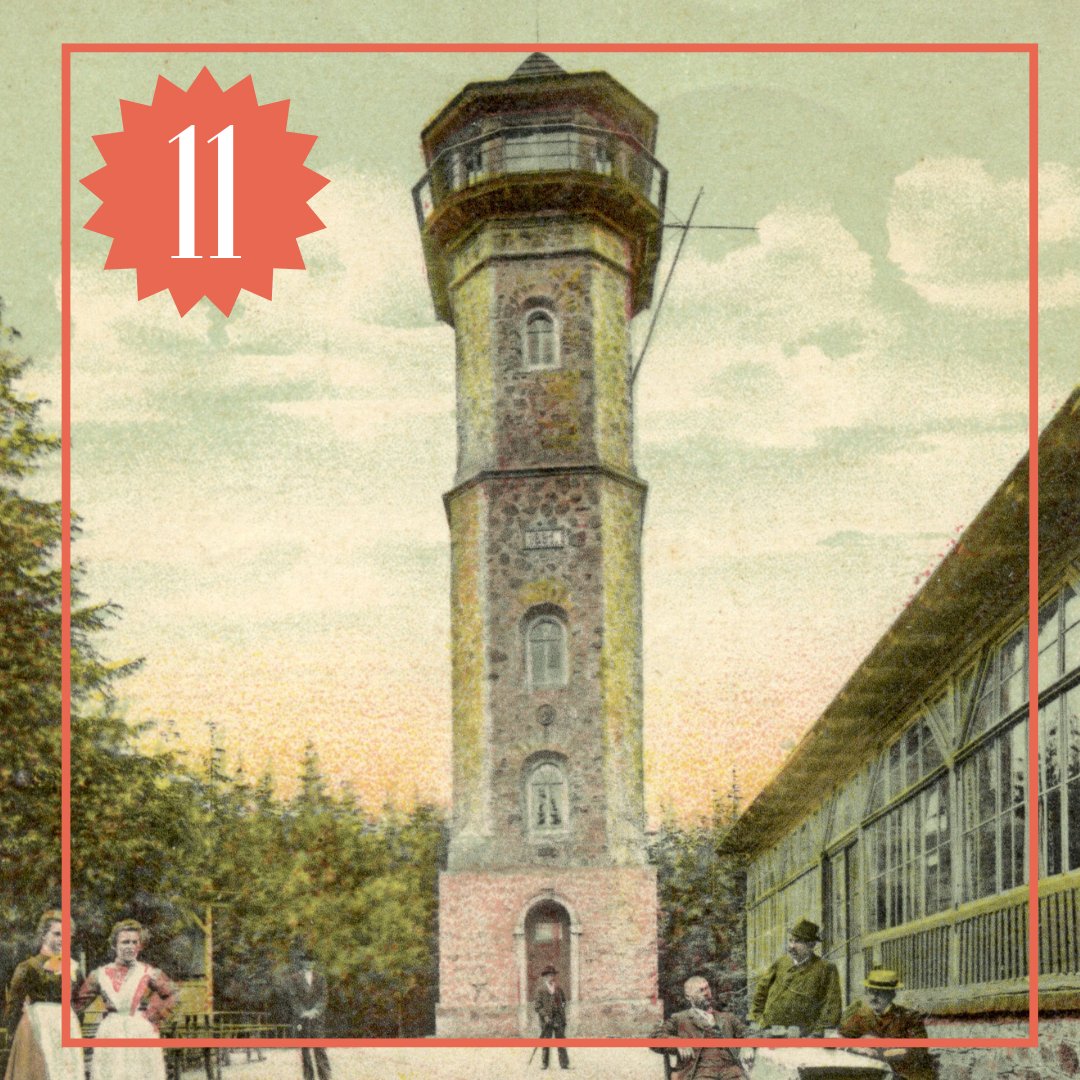 #Tür11 des #Adventskalender|s zu #Aussichtsorten:

Der Turm wurde 1891 durch den Erzgebirgszweigverein Scheibenberg errichtet. Auch er hat seine eigene #Turmgeschichte.

Hier nachzulesen:
1⃣1⃣➡️fotografie.hypotheses.org/4570