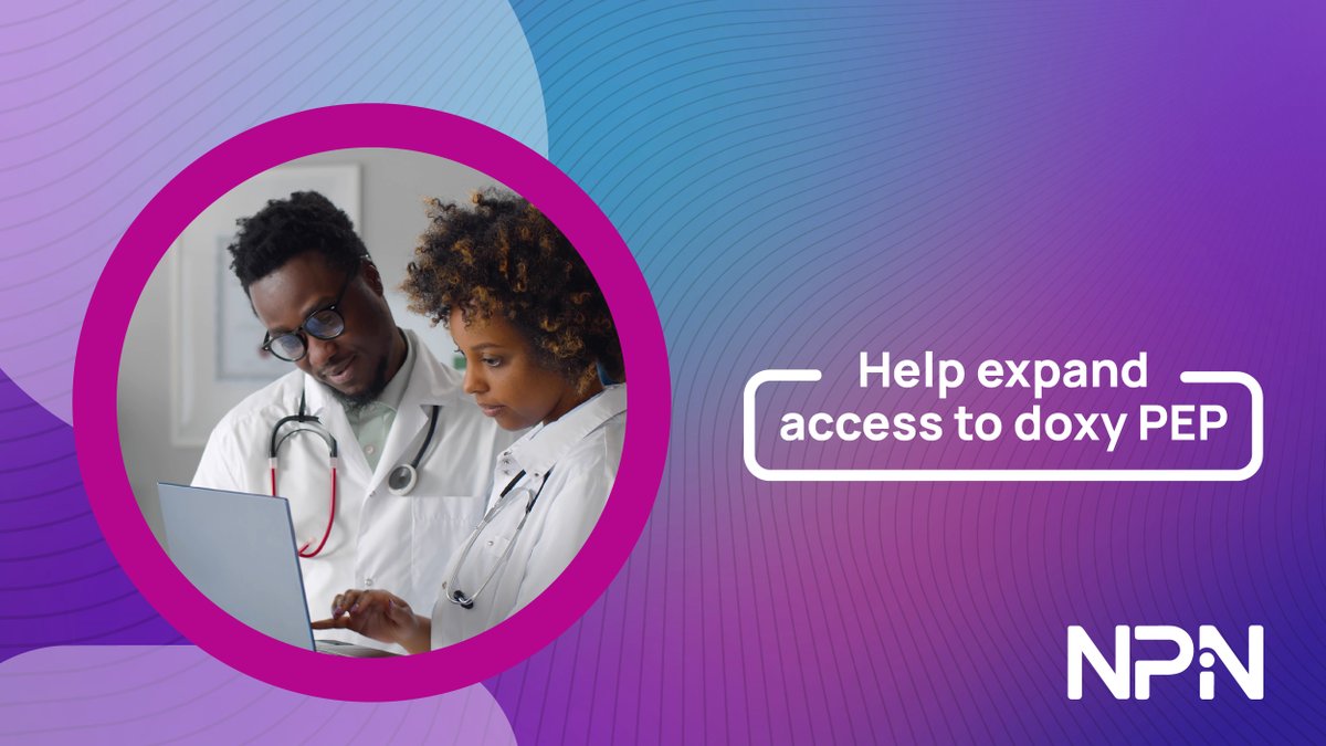 #CDCNPIN has just launched its new #DoxyPEP locator tool. Join our doxy PEP provider network and strengthen our ability to help patients find care. ​

Sign up: npin.cdc.gov/organization/s…

#CDC #PublicHealth