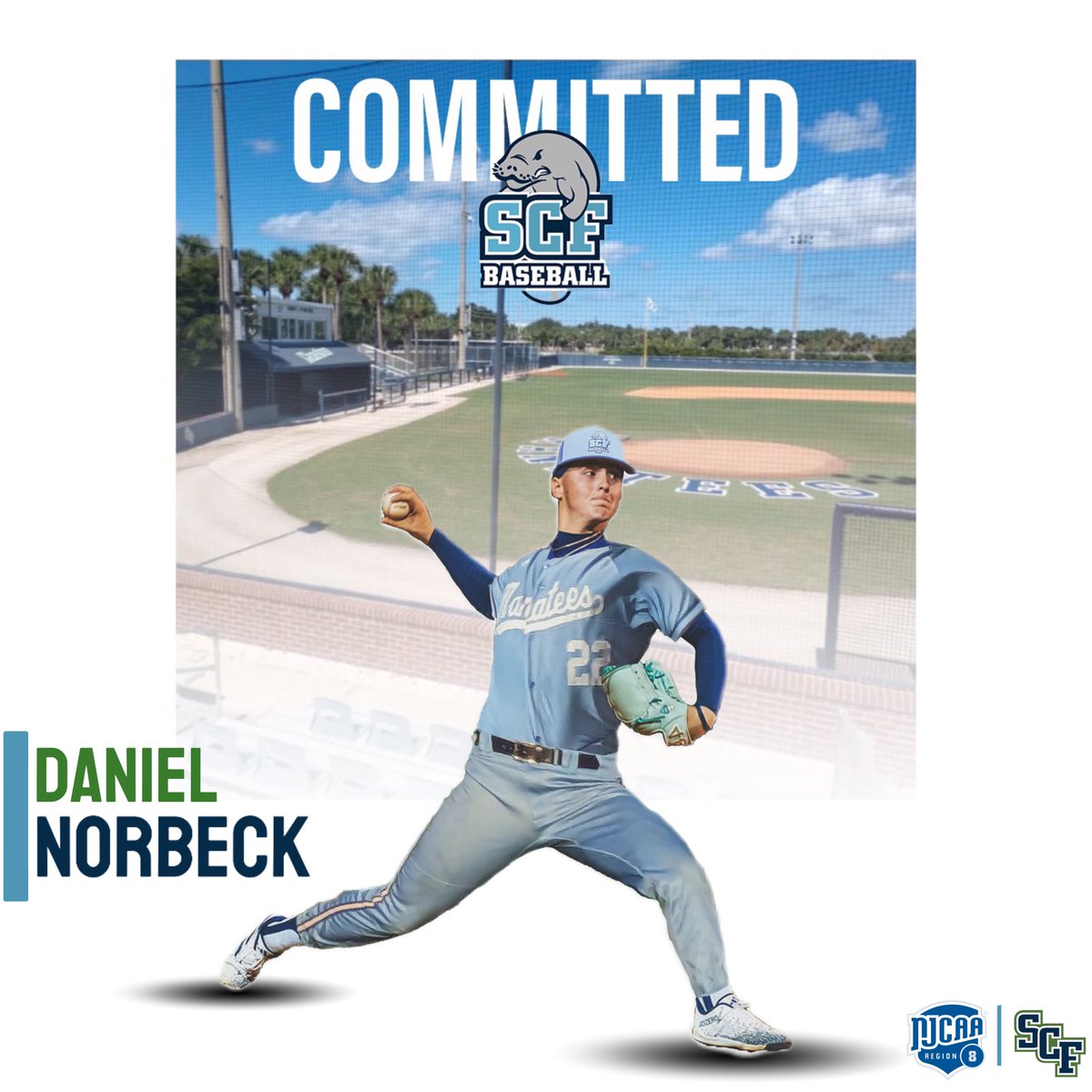 Daniel Norbeck (@danielnorbeck1) on Twitter photo Committed!
Excited to be a Manatee! Thank you to the SCF coaching staff for this opportunity. Ready to get to work💪
<a href="/SCFBaseball/">SCF Baseball</a> Committed!
Excited to be a Manatee! Thank you to the SCF coaching staff for this opportunity. Ready to get to work💪
<a href="/SCFBaseball/">SCF Baseball</a>