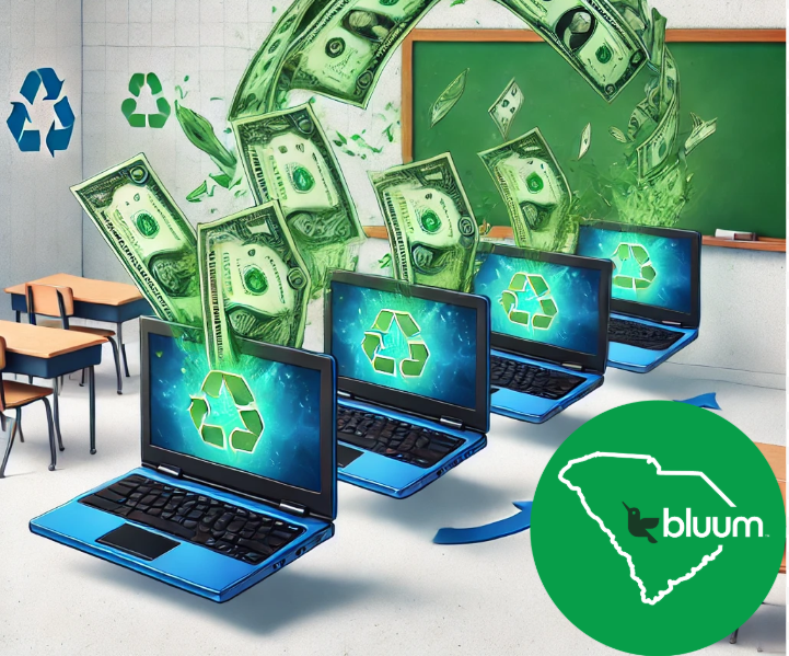 📱♻️ Don’t let old devices gather dust! Turn them into funds for your school with Bluum’s Classroom to Cash program. Get up to 5x market value and make sustainability work for your budget! 🌿💸Learn more 👉 kat.degar@bluum.com #Sustainability #EdTech #ClassroomToCash