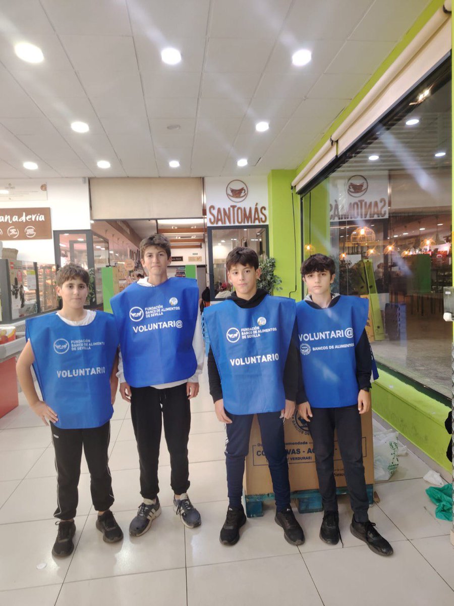 Colegio Aljarafe SCA (@caljarafesca) on Twitter photo Un año más, nuestro alumnado se organiza para participar en la #GranRecogida2024 del Banco de Alimentos de Sevilla
<a href="/B_Alim_Sev/">Banco de Alimentos de Sevilla</a>
#EscuelaParaLaVida
#ColegioAljarafe
#ColegioParaLaVida
#ColegioParaLaLibertad
#ColegioParaLaResponsabilidad Un año más, nuestro alumnado se organiza para participar en la #GranRecogida2024 del Banco de Alimentos de Sevilla
<a href="/B_Alim_Sev/">Banco de Alimentos de Sevilla</a>
#EscuelaParaLaVida
#ColegioAljarafe
#ColegioParaLaVida
#ColegioParaLaLibertad
#ColegioParaLaResponsabilidad