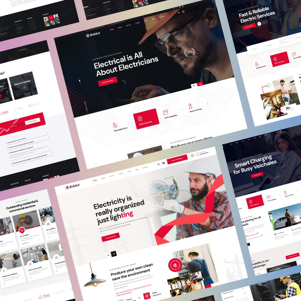 ThemePure_WP's tweet image. 🤔Are you facing challenges with your current website for your electricity services business?
👉Transform Your Electricity Services Website with Biddut - React Next.jsTemplate!⚡
🚀Try Biddut today!
🔗themeforest.net/item/biddut-el…
#Biddut #ElectricityServices #ReactTemplate #Nextjs
