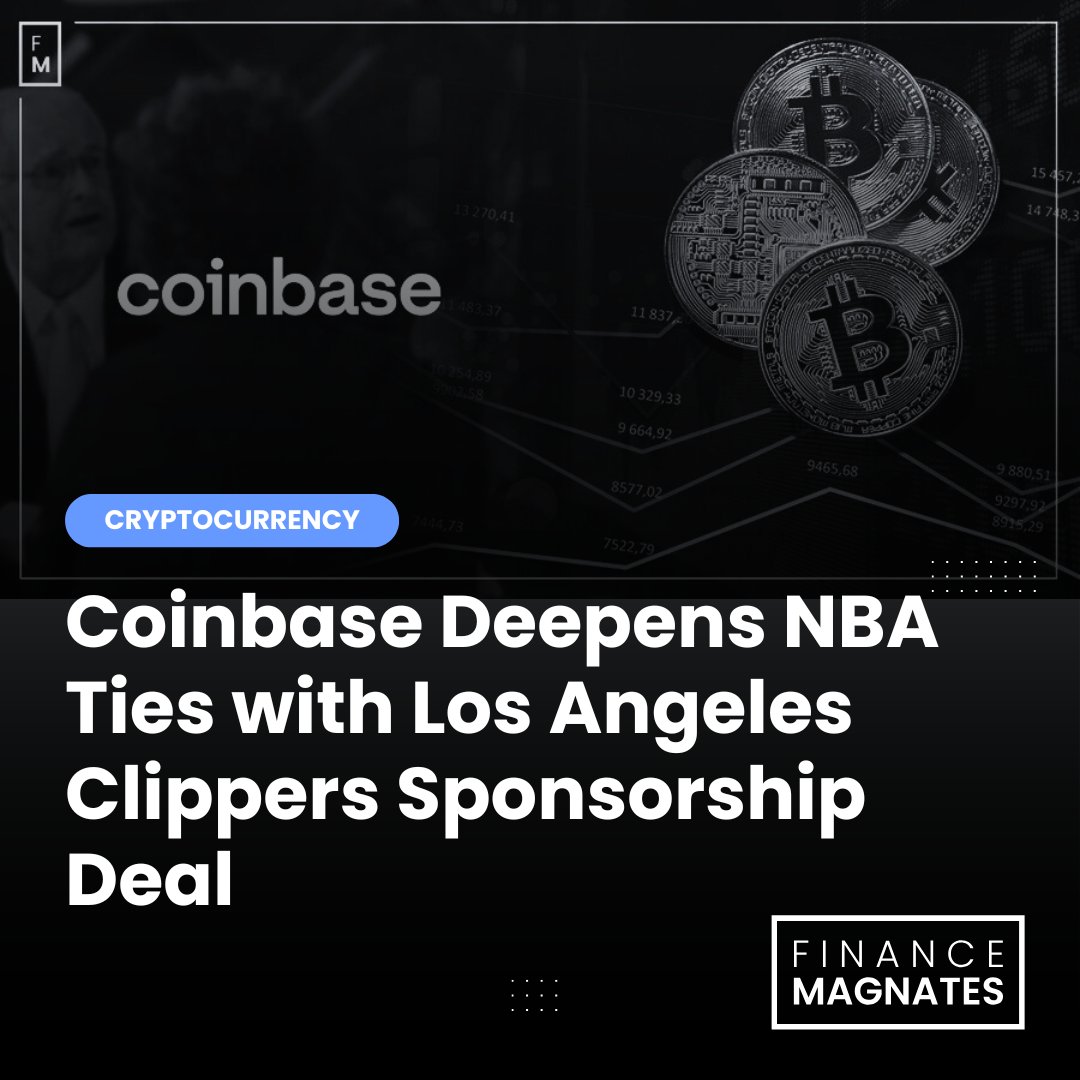 financemagnates's tweet photo. Coinbase strengthens its NBA presence with a sponsorship deal with the Los Angeles Clippers! 💡 A move that deepens crypto’s ties to sports. 🌍✨

https://t.co/ZXi9zYgN0D

📊 #Coinbase #CryptoSponsorship #NBA #LosAngelesClippers #FinanceMagnates https://t.co/YubJBKCR5N