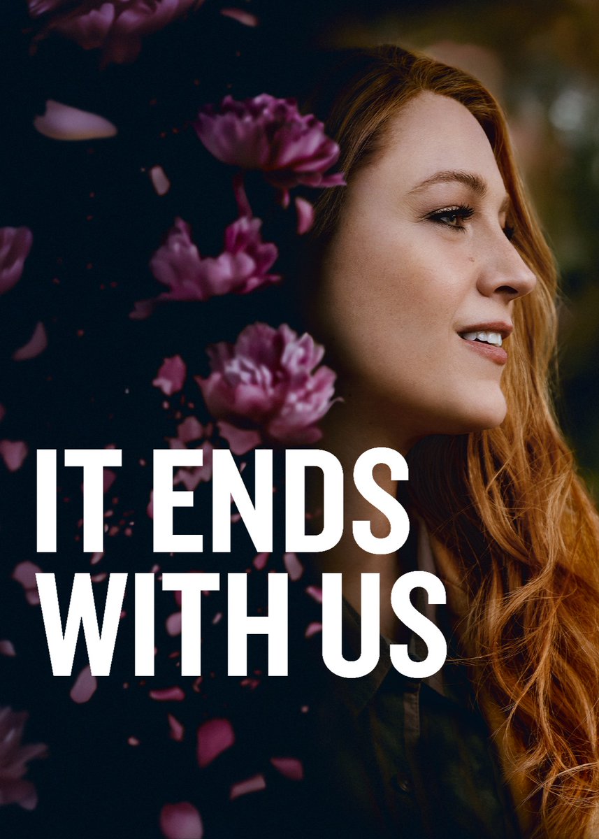 netflix's tweet photo. It Ends With Us, based on the Colleen Hoover novel, is coming to Netflix in the US on December 9. Starring Blake Lively, Justin Baldoni, and Brandon Sklenar. https://t.co/yrjWWGGlxU