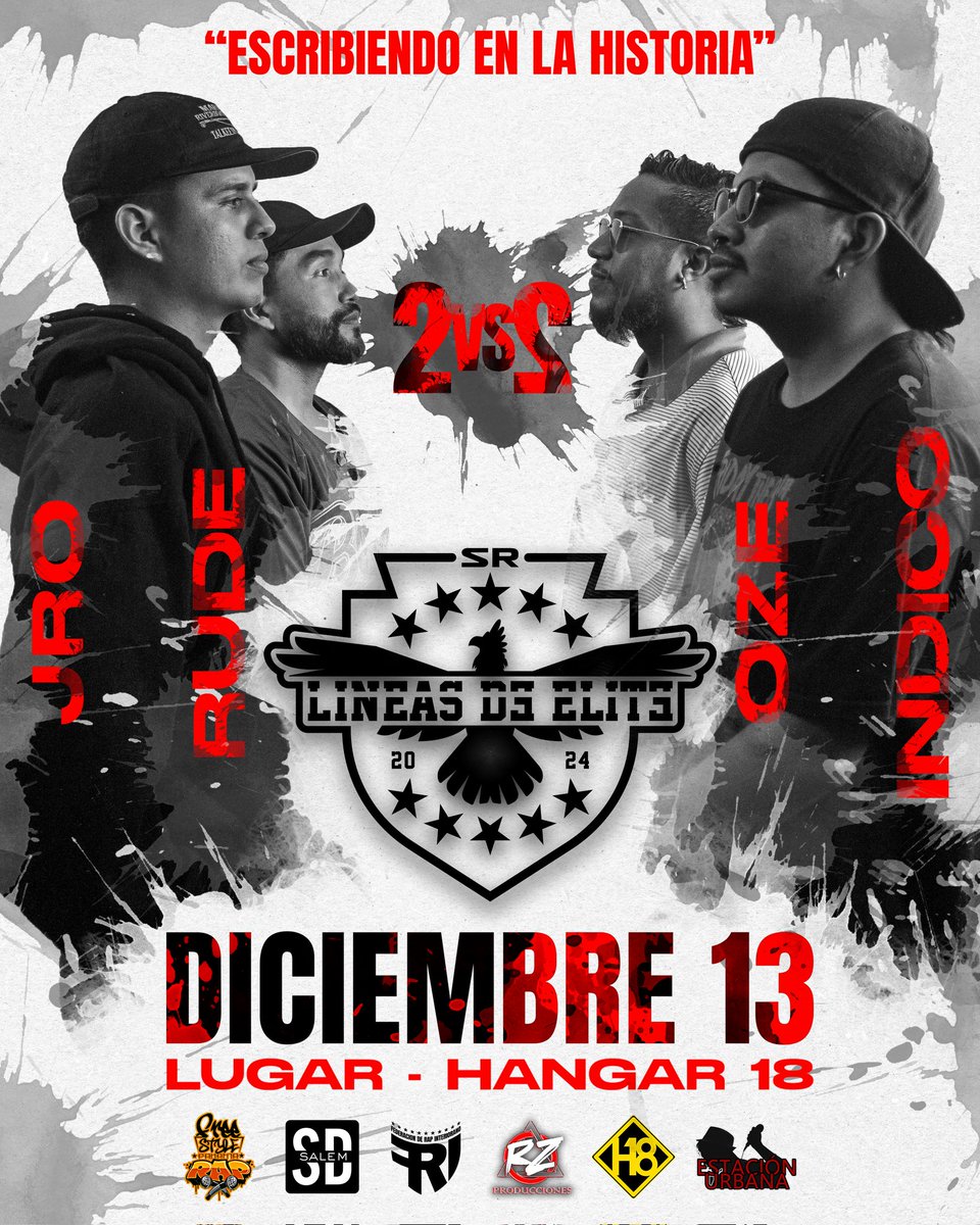 panama_rap's tweet photo. BATALLAS ESCRITAS EN PANAMÁ 🇵🇦
13 DE DICIEMBRE 2024 🗓️
LÍNEAS DE ÉLITE 🦅
Entradas al DM📩📩📩
Lugar: Hangar 18
Valor: B/. 5.00
"SIGUENOS PARA ESTAR PENDIENTE A LOS ANUNCIOS Y NOTICIAS😏😮💨"
#freestylepanamarap #rap #pty #pty507 #507pty #viral #panamá https://t.co/iS7Iaqz8n9