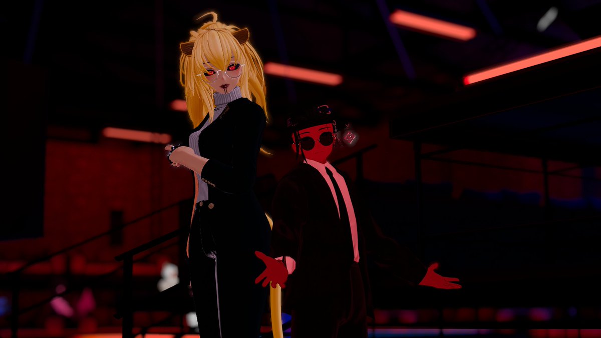 Gunnthor2's tweet photo. Another Friday night at the Vigilante Hideout I was watching and cheered on my fellow crewmates bringing home another victory for Da crew. @LegoPG_  is the man behind the lens TY <3 for the pictures.

#vrchat #vrchatcommunity #vrchatdancer #vrchatpictures #VRChat https://t.co/cx5XL92YTm