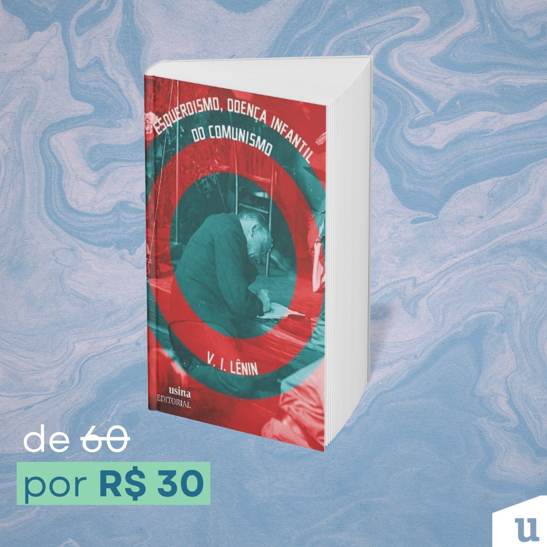 🚀 Pré venda | 'Esquerdismo, doença infantil do comunismo', de Vladmir Lênin 

🛒 Compre de 60 por 45 reais na pré-venda na loja da Usina.

🔗 bit.ly/EsquerdismoLen… ou link da loja na bio.

✍🏻 Prefácio de <a href="/henriquecanary/">Henrique Canary</a>