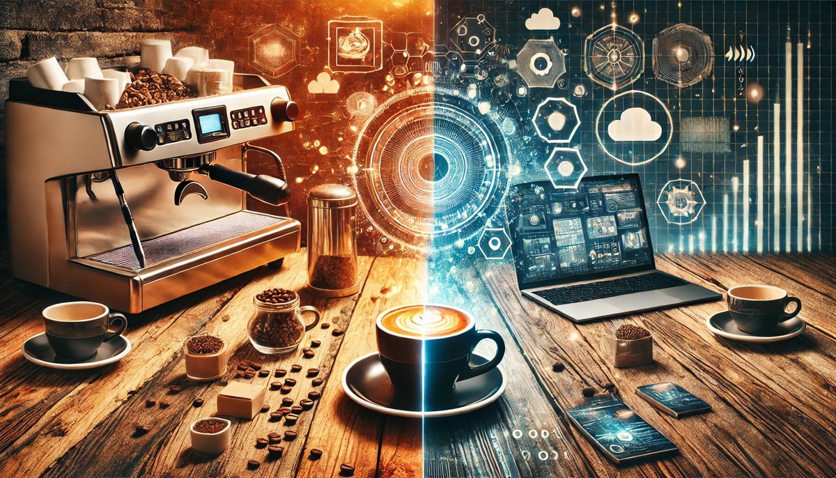 Üçüncü dalga kahve ve teknoloji: İki farklı dünyada liderlik dersleri!☕💻

Bir girişimci olarak, teknoloji dünyasında karmaşık sorunları çözmek ve ekiplerin liderliğini üstlenmek benim için her zaman heyecan verici olmuştur.

Ancak, üçüncü dalga kahve dünyasına adım attığımda,