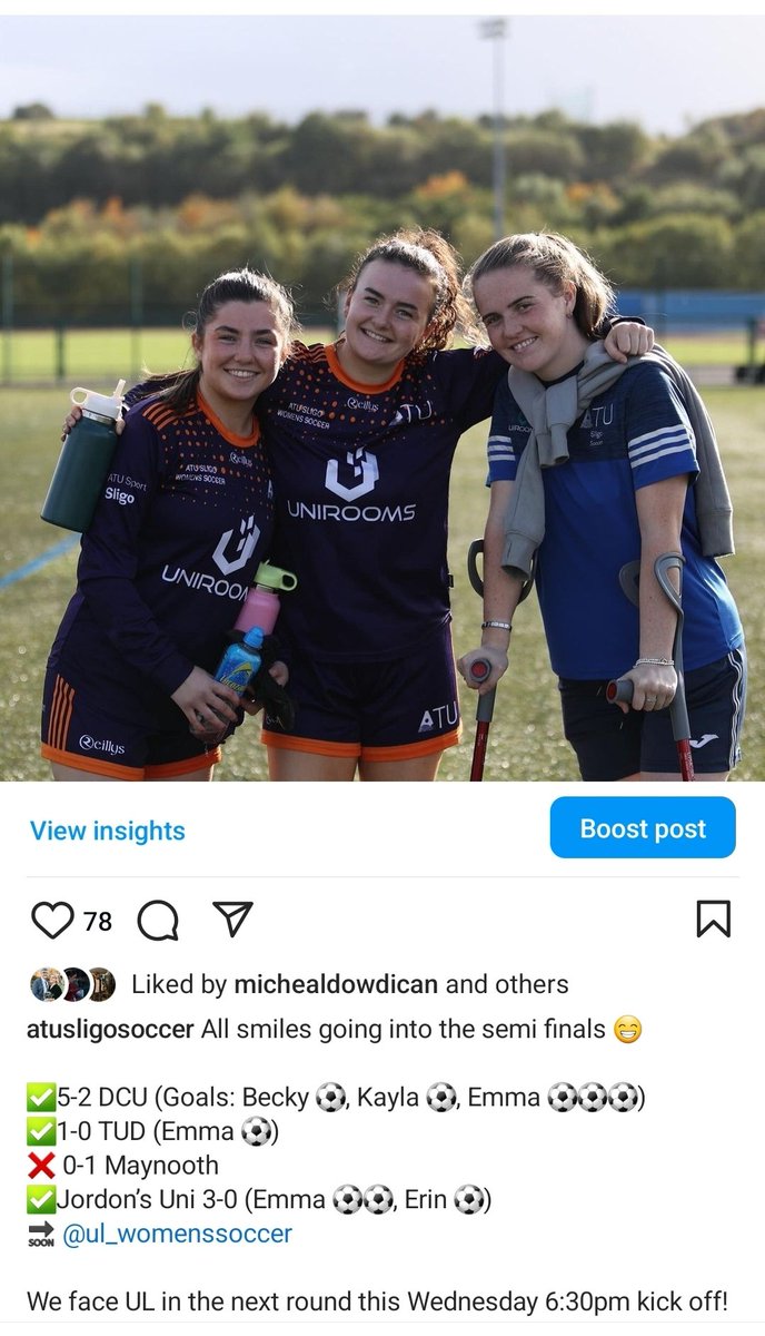 ATU Sligo Soccer (@atusligosoccer) on Twitter photo 