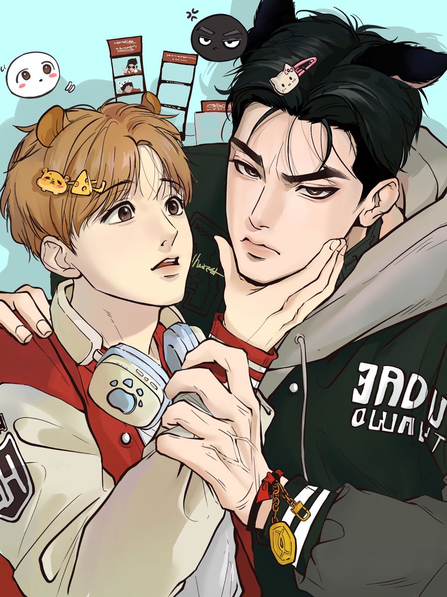 chuan_dou23335's tweet photo. Can't wait to see how the story unfolds in season two！！                 
hope they find happiness soon🥺🥺🥺
🥺🥺🥺🥺🥺🥺

#징크스 
#Jinxmanhwa 
#kimDan 
#joojaekyung https://t.co/7FNzX009cd