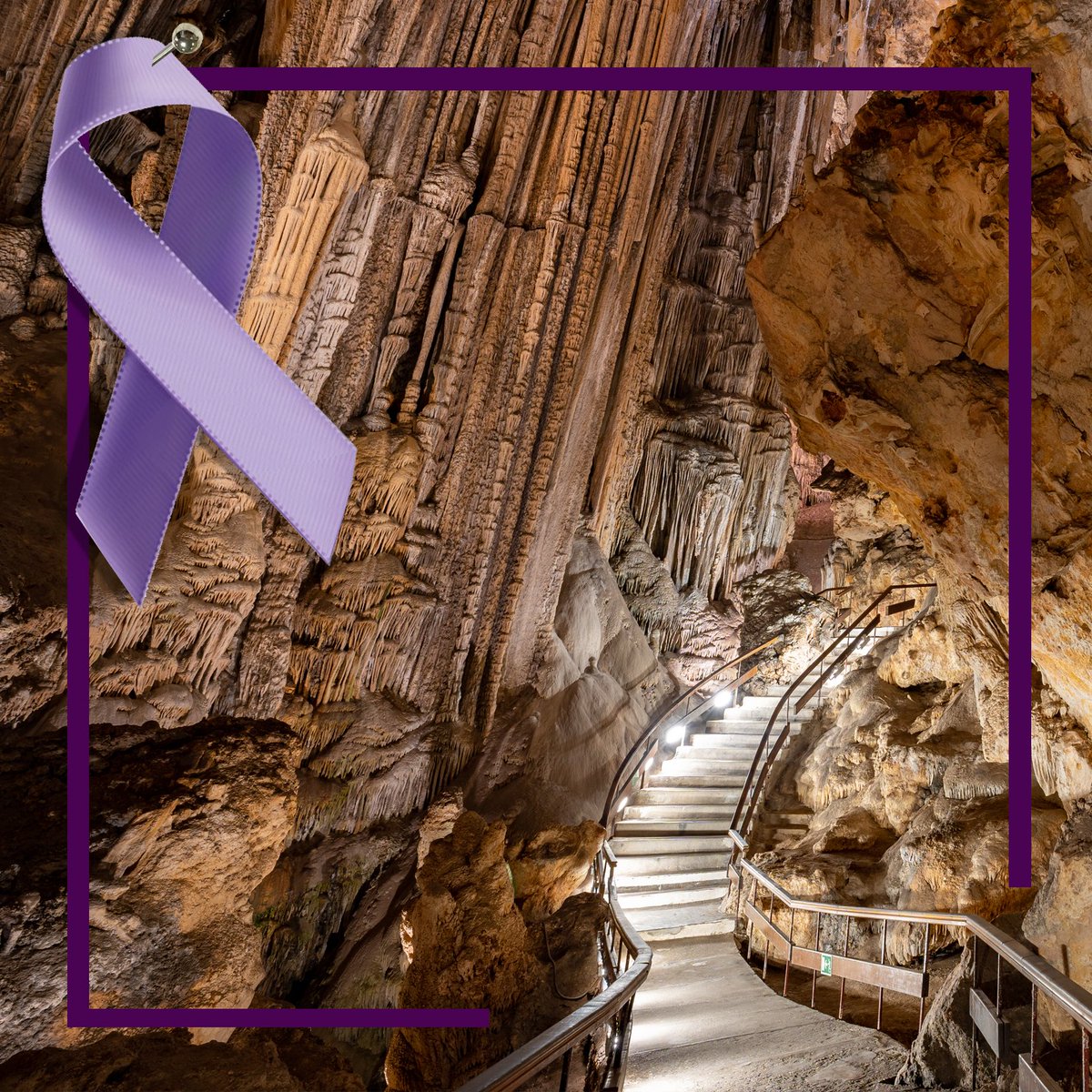 Desde #CuevDeNerja nos unimos al Día Internacional de la Eliminación de la Violencia contra la Mujer.
💜 Una jornada para denunciar la violencia que se ejerce sobre las mujeres en todo el mundo y para reclamar acciones para su erradicación.
💜 Este día se estableció por la ONU