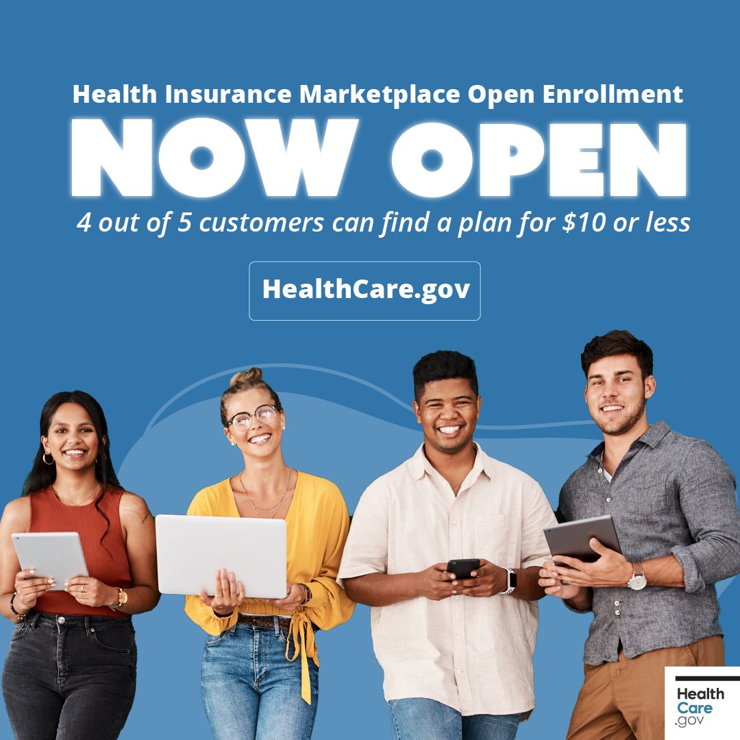Open Enrollment for #Obamacare is underway!  The Enrollment Period on HealthCare.gov runs from November 1 to January 15. Consumers who enroll by December 15 can get full year coverage that starts January 1. #NASW #PleaseShare