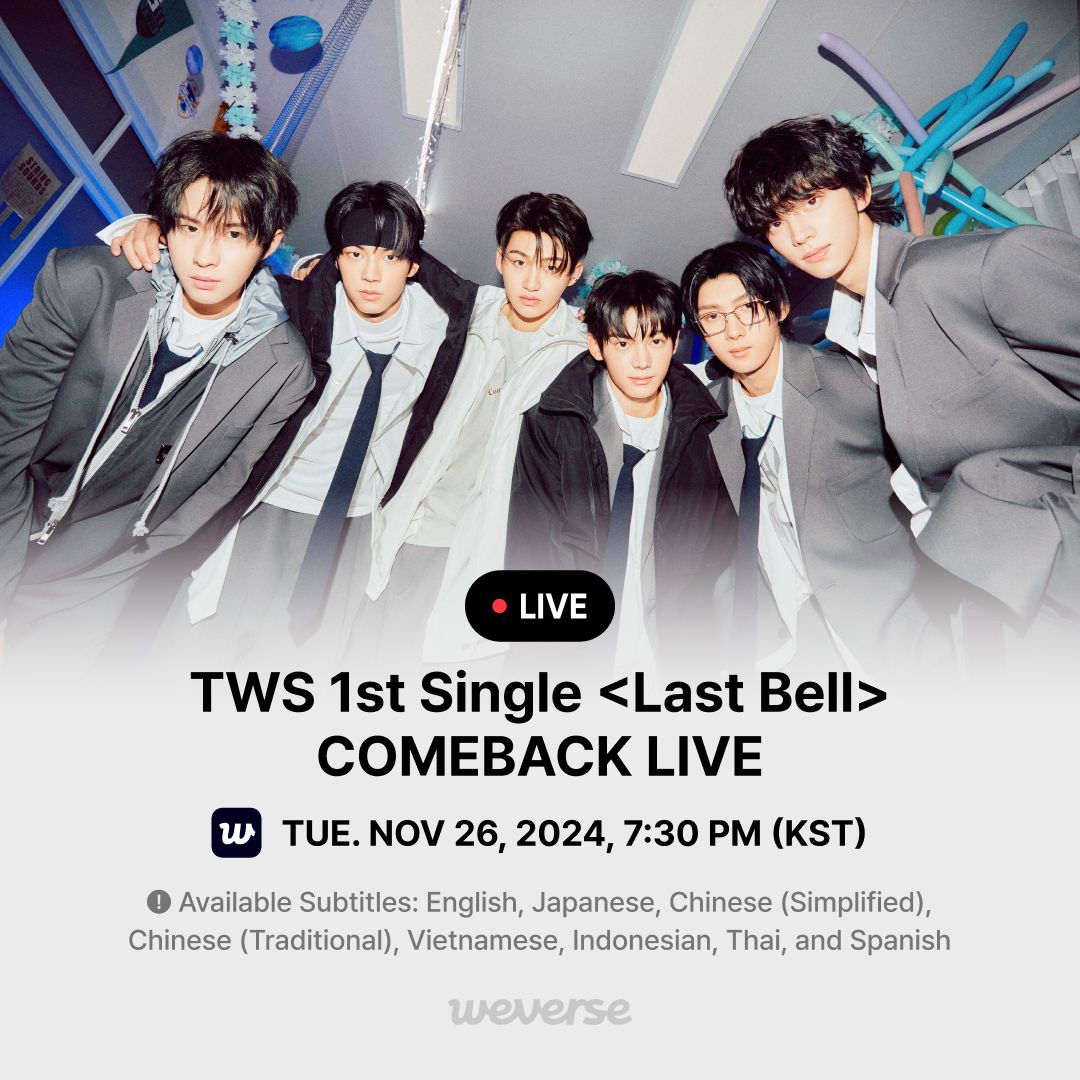 TWS LastBell comeback live シニュ TWS 1st Single 〈Last Bell〉 COMEBACK LIVE🔔 - YouTube
