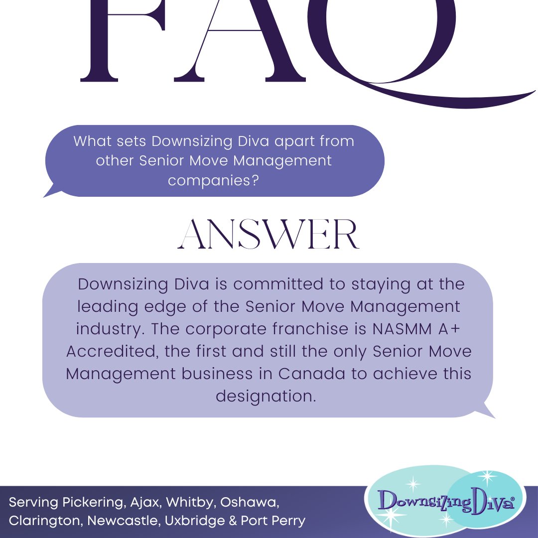 DownsizingDivaD's tweet image. Got questions about downsizing? Our FAQ has expert advice on handling sentimental items and common challenges. Make your move smoother and less stressful with our tips! #DivaDurham #DownsizingHelp #FAQAdvice #EasyMoving