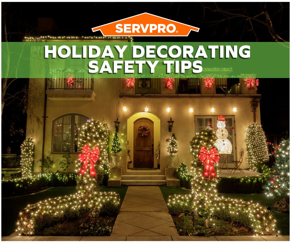 Make sure your holiday decor sparkles safely! 
🎄 Check each strand of lights for worn cords or broken bulbs before use.
🎄 Avoid overloading electrical outlets with too many decorations.
🎄 Use timers for lights to reduce overheating risks.
#HolidaySafety #BrightAndSafe