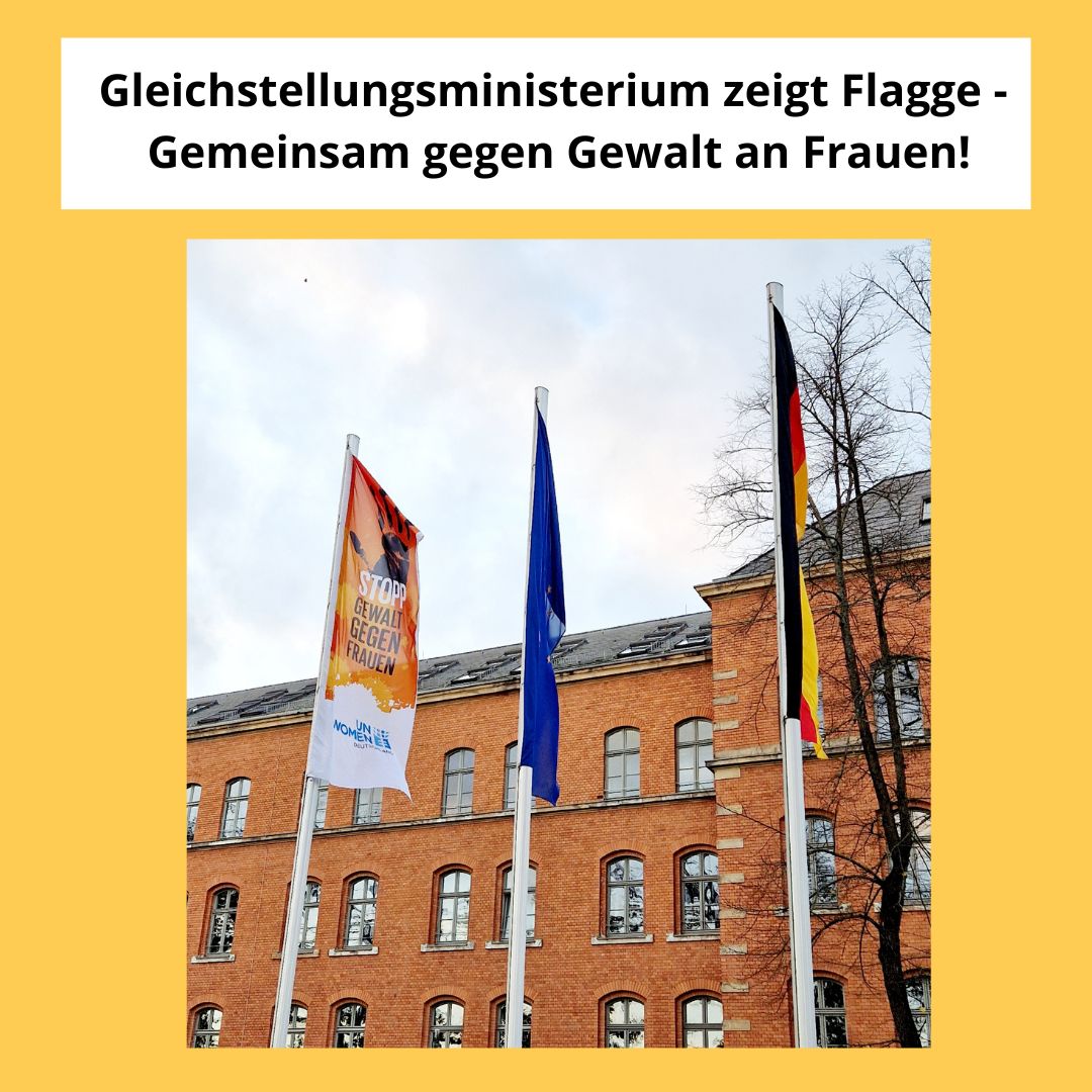 Sozialministerium Sachsen-Anhalt (@soziales_st) on Twitter photo Wir zeigen Flagge! Heute ist der Internationale #TagGegenGewaltAnFrauen. Betroffene Mädchen und Frauen sind nicht allein.
💻Hilfsangebote finden Sie unter gewaltfreies-sachsen-anhalt.de.
☎️Das <a href="/Hilfetelefon/">Hilfetelefon „Gewalt gegen Frauen“</a> ist unter 116016 zu erreichen.
#Schweigenbrechen Wir zeigen Flagge! Heute ist der Internationale #TagGegenGewaltAnFrauen. Betroffene Mädchen und Frauen sind nicht allein.
💻Hilfsangebote finden Sie unter gewaltfreies-sachsen-anhalt.de.
☎️Das <a href="/Hilfetelefon/">Hilfetelefon „Gewalt gegen Frauen“</a> ist unter 116016 zu erreichen.
#Schweigenbrechen