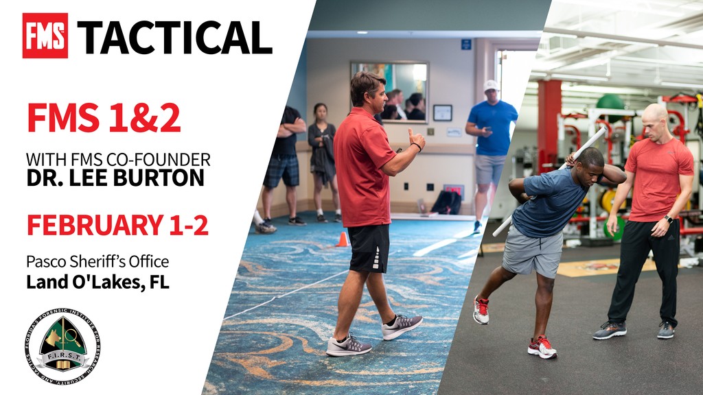 FunctionalMvmt's tweet photo. Join us in Land O Lakes, Florida (Tampa Area) February 1-2 for FMS 1 &amp; 2 with Dr. Lee Burton

Learn More:
https://t.co/A6DHyMW2vJ

This course is very interactive with plenty of time for practical experience, group discussions, and case studies.

#movewithFMS https://t.co/dvikoG0LLo