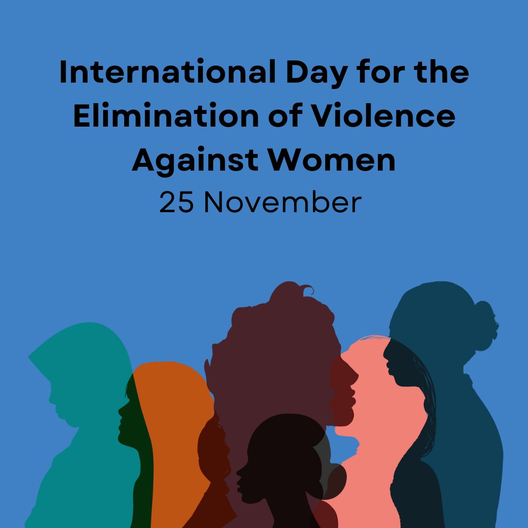 🌍November 25th marks the International Day for the Elimination of Violence Against Women. It's a call to action to end gender-based violence and raise awareness for women's rights worldwide.