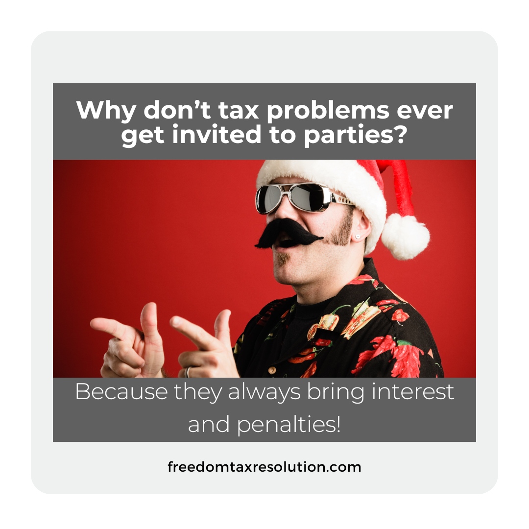 JesusAbikarram's tweet image. Tax problems bringing you down? Don’t let them crash your party! 🎉 Our tax resolution specialists are here to handle the interest and penalties so you can focus on what matters most.

#TaxResolution #TaxHelp #StressFreeTaxes