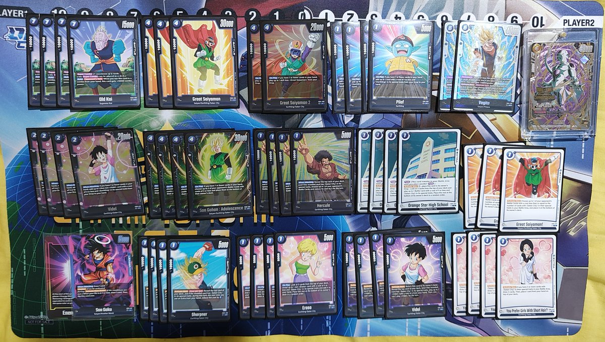 Got 2nd at Oceania Fusion World Nats with Deadku

R1: Buutenks W
R2: Droids W
R3: Daimaku W
R4: Deadku W
R5: Deadku W
R6: Baby W
R7: Zamasu L
R8: Deadku W
Top 16: Baby WW
Top 8: Baby WW
Top 4: Beerus WW
Finals: Deadku WLL