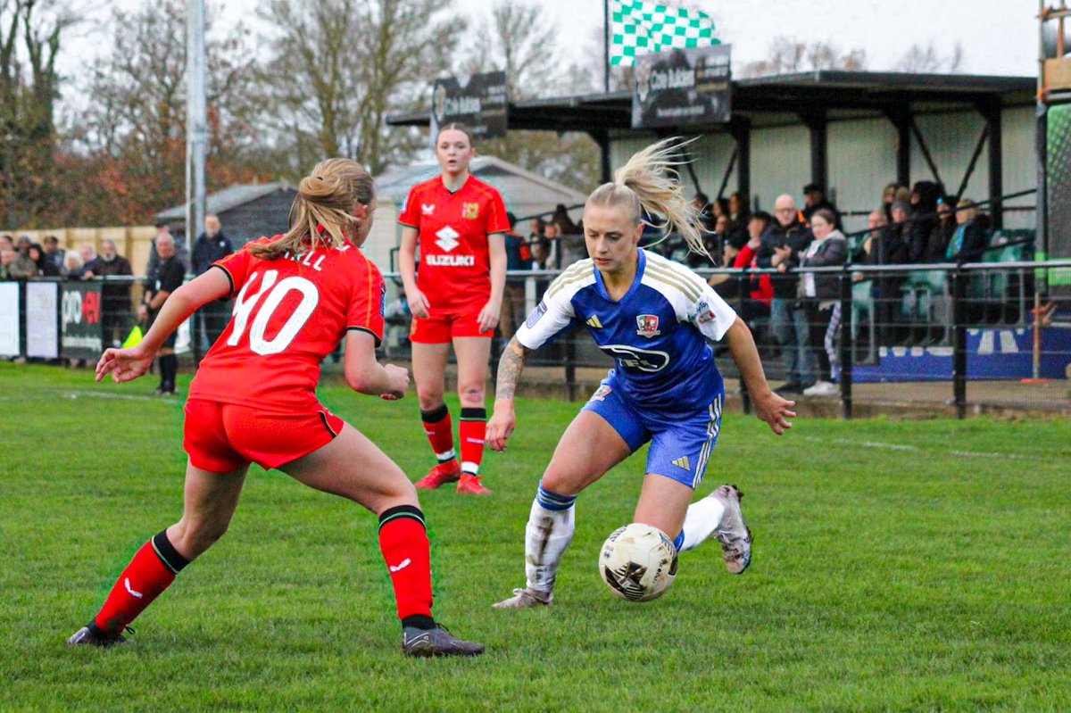 whistonslibrary's tweet photo. A really late post but here are my most recent pictures from the @MKDonsFCWomen vs @ExeterCityWFC . 
I have attempted a new editing style that I believe is an improvement https://t.co/kdjeilJgAv