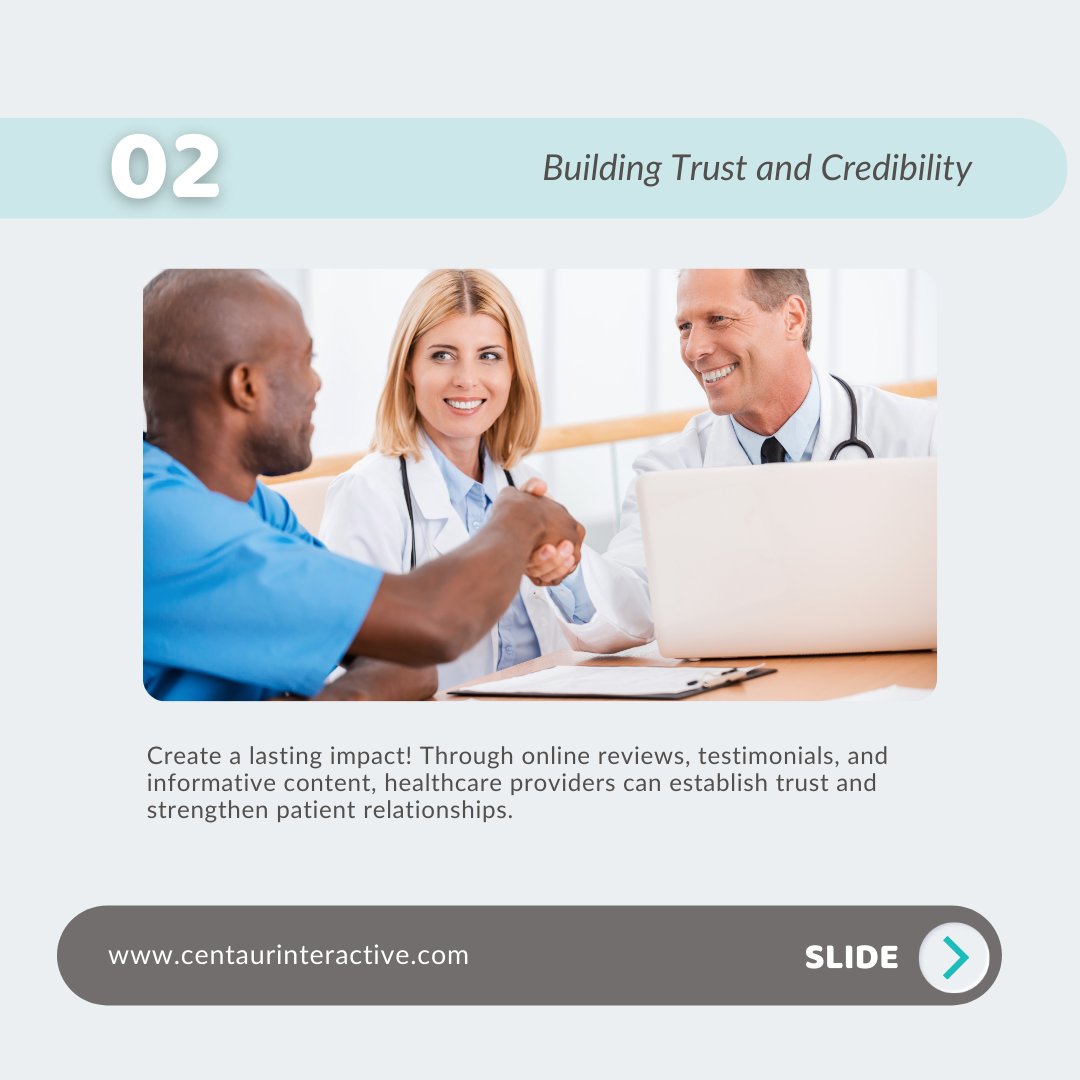 CentaurIntractv's tweet photo. Digital marketing is reshaping healthcare! Boost patient awareness, build trust, and enhance experiences with innovative solutions.  
sales@centaurinteractive.com 
https://t.co/j3DRjG05s6#DigitalMarketingInHealthcare #HealthcareInnovation https://t.co/YLAQ57qKX1