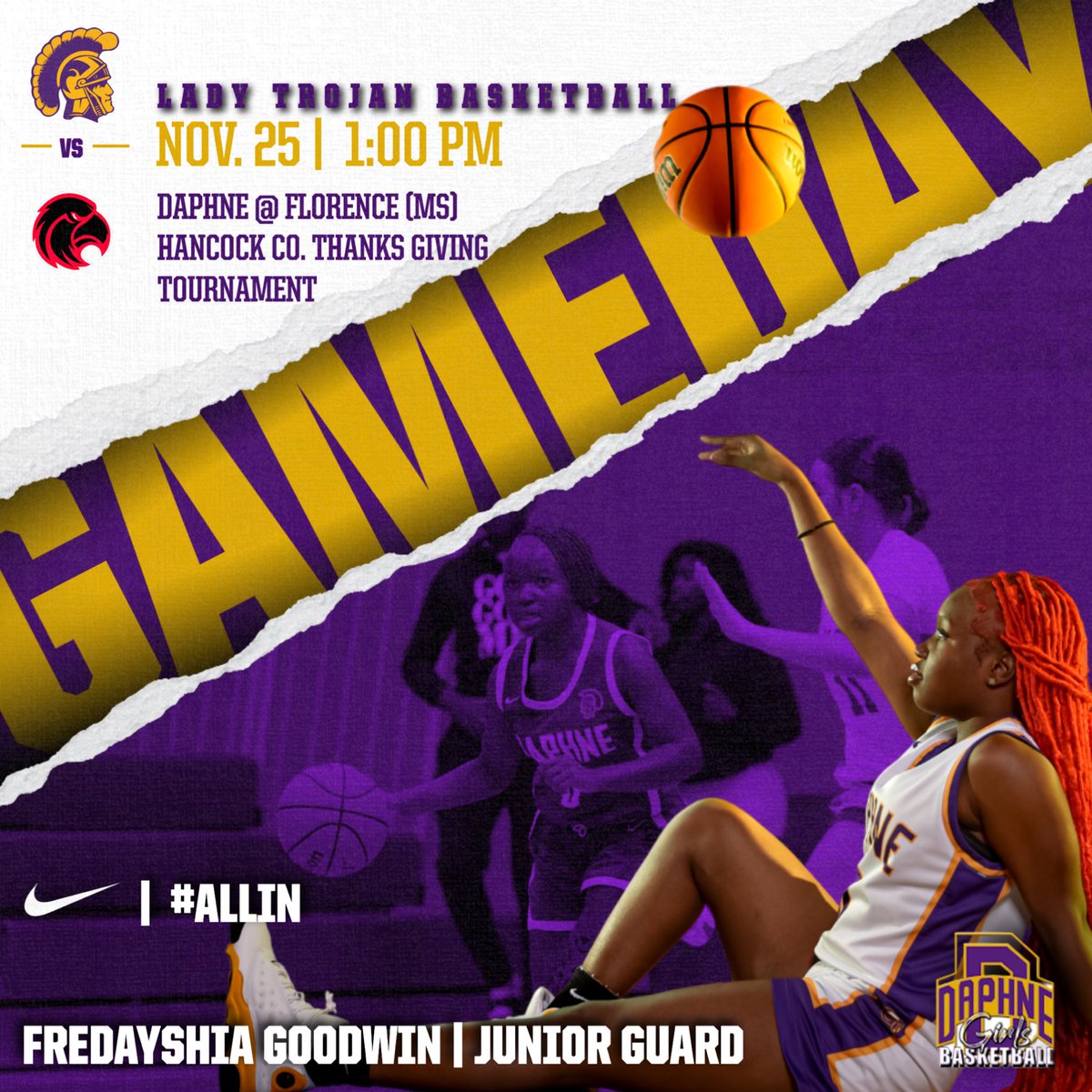Today’s Games:
📍Bay High School (MS)