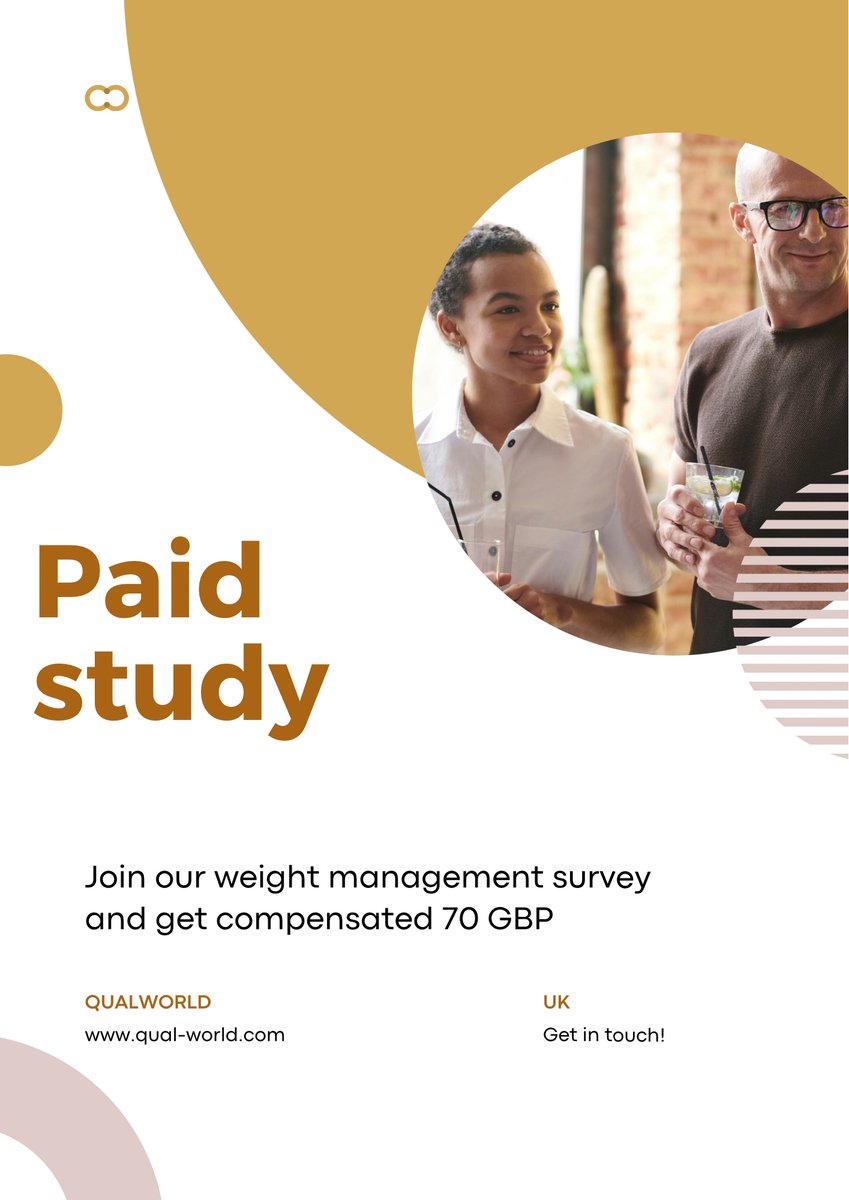 QualWorld's tweet photo. Are you in your weight management journey with ‘Pharmacy Online (Express Healthcare Ltd.)’, ‘Chequp’ or ‘Second Nature’?
We are currently looking to speak with customers of these online providers in a 45 min zoom interview. 
To enroll, please reach out to panel@qual-world.com https://t.co/MYw2RfFiXU