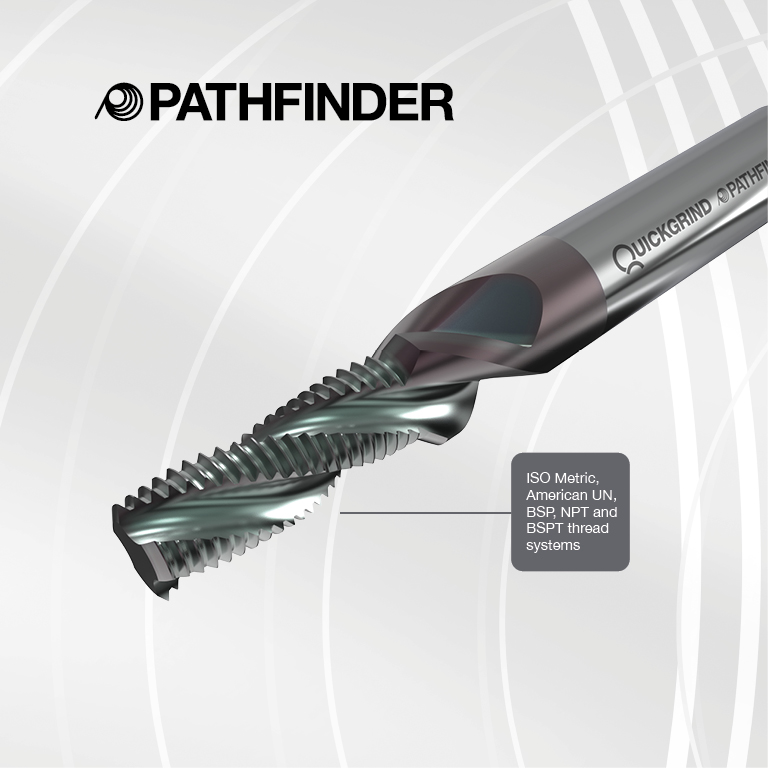quickgrind's tweet image. Interpolating a bore, thread and chamfer with one tool gives good cost savings and cycle time reduction, which is where our Pathfinder threadmill comes in.

quickgrind.com/wp-content/upl… quickgrind.com/product/pathfi…

#Quickgrind #Pathfinder #Threadmill #InfinitePossibilities