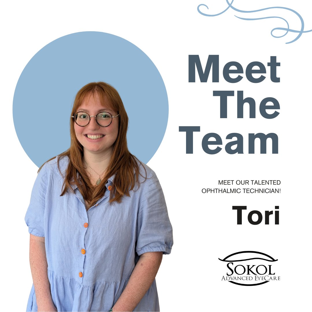 sokoleyecare's tweet image. Please join us in welcoming the newest members of our Sokol Advanced EyeCare family! 🌟 Tori wants to share her love of fashion with patients and is excited about the opportunity to help others find frames that bring them confidence. #MeetTheTeam #MadisonWI #SokolEyeCare
